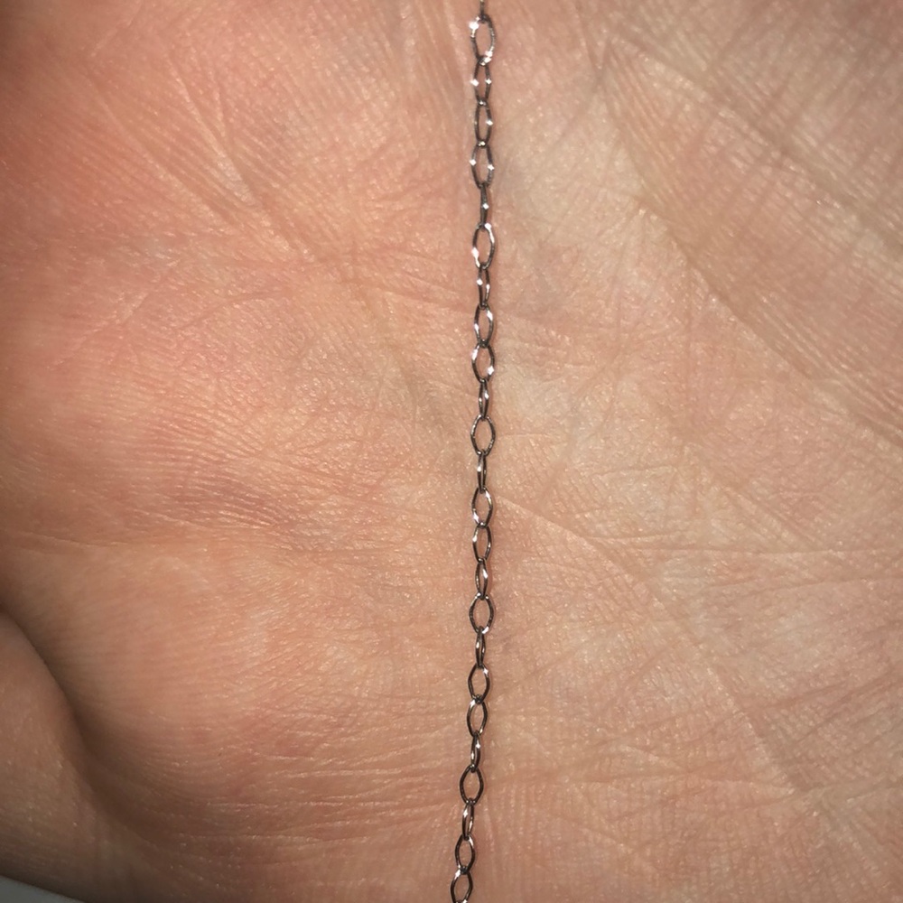 Delicate Sterling Silver Necklace - image 2